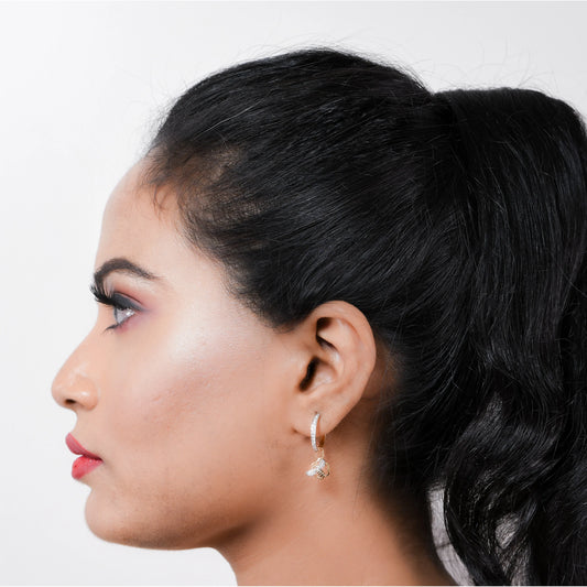 lamarquem_bee_on_the_hoop_diamond_huggies_earrings