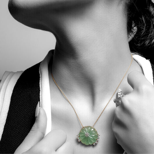 lamarquem_colours_of_nature_melon_diamond_pendant