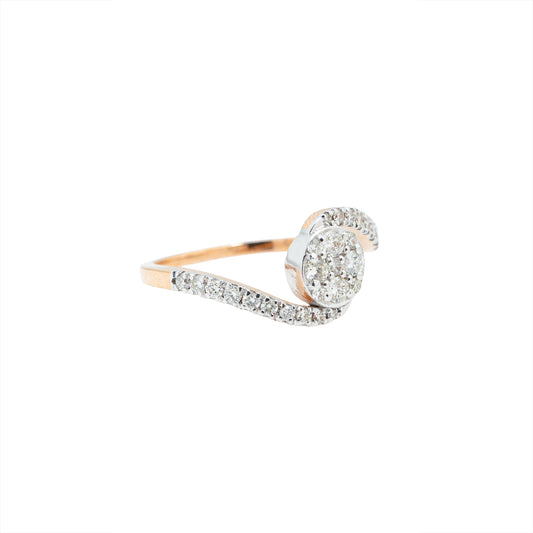LAMARQUE-M CONTOUR DIAMOND LADIES RING A