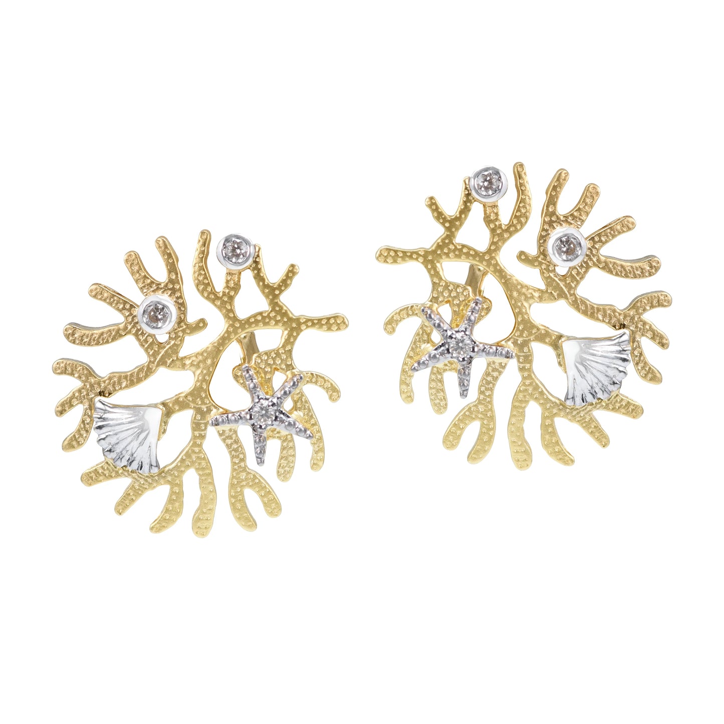 lamarquem_coral_shaped_diamond_stud_earrings