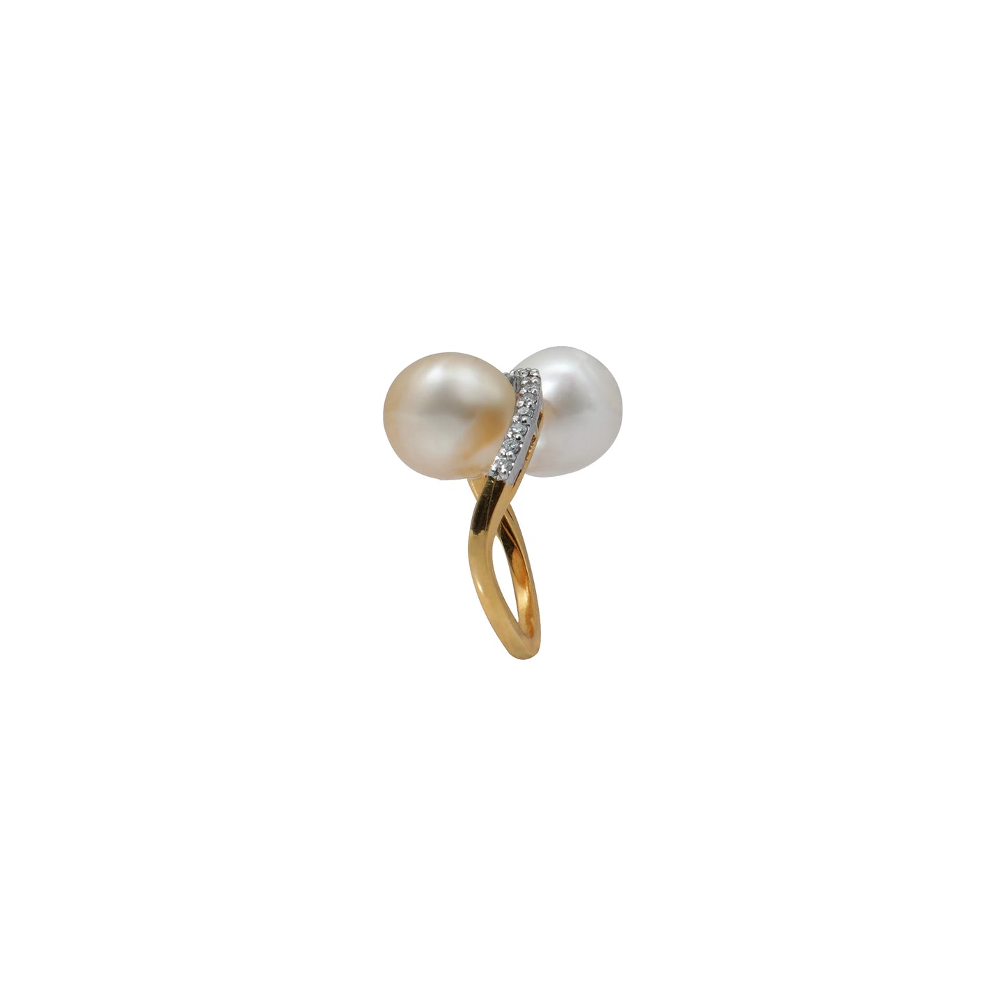 Eternally Together Pearl Diamond Ring G
