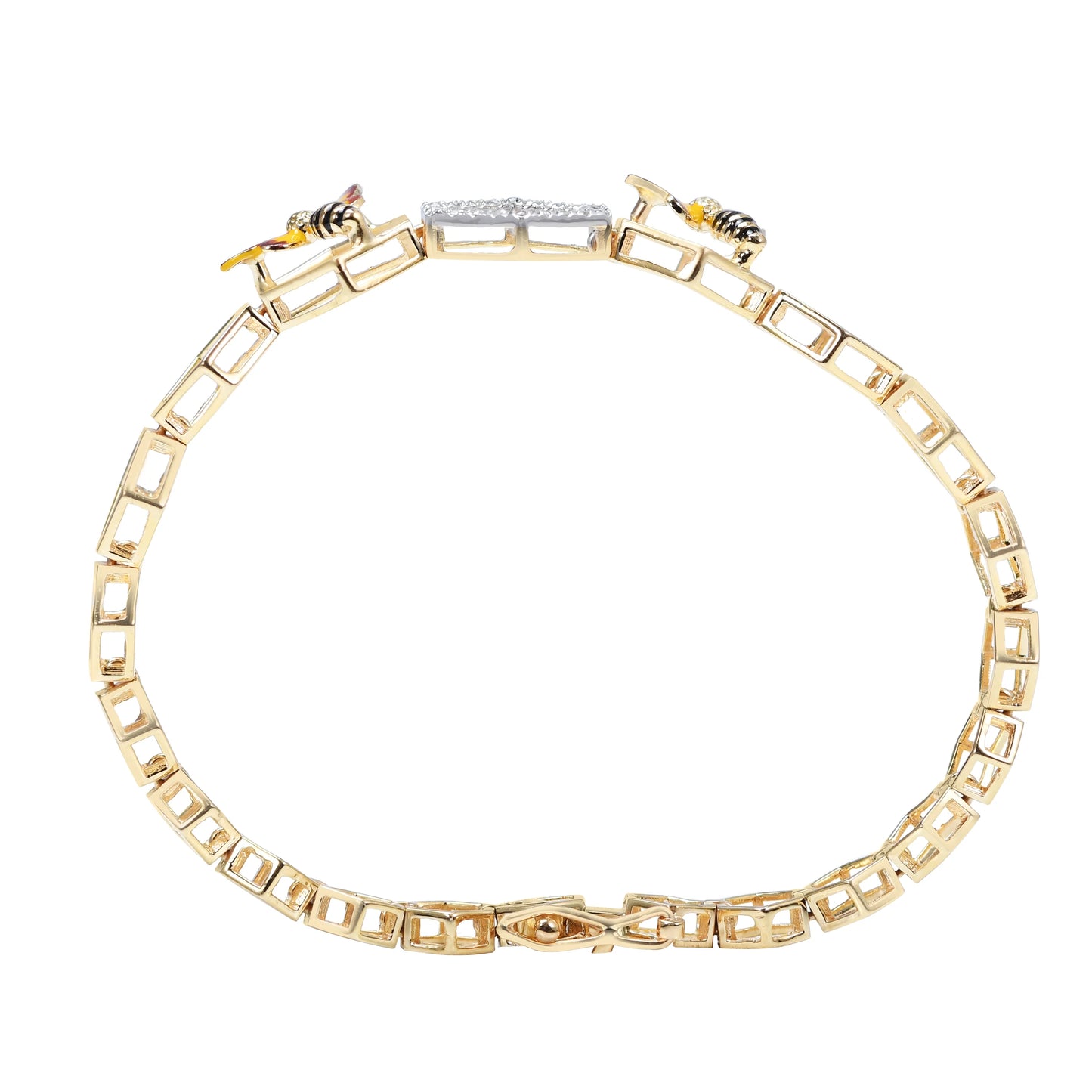 lamarquem_flying_queen_bee_diamond_bracelet