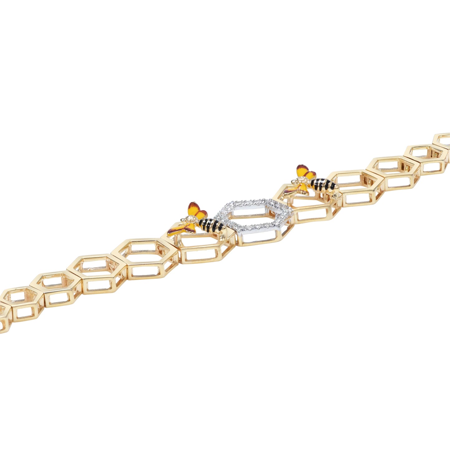 lamarquem_flying_queen_bee_diamond_bracelet