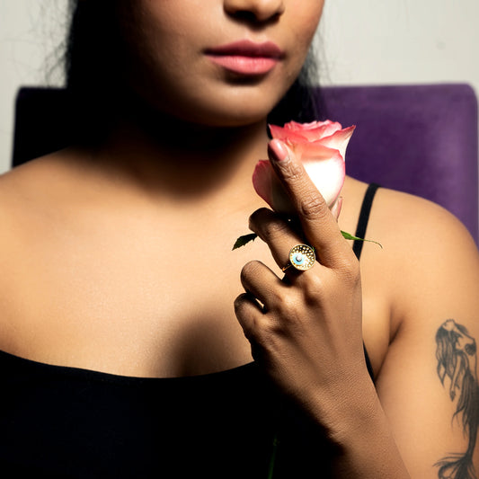 lamarquem_hammered_evileye_diamond_ring