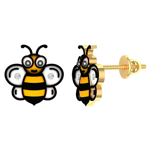 lamarquem_honeybee_kids_earrings