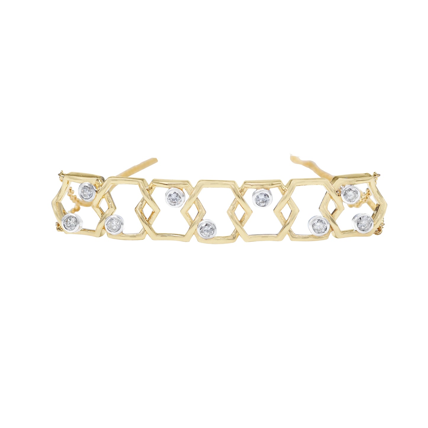 lamarquem_interlinked_honeycomb_diamond_bracelet
