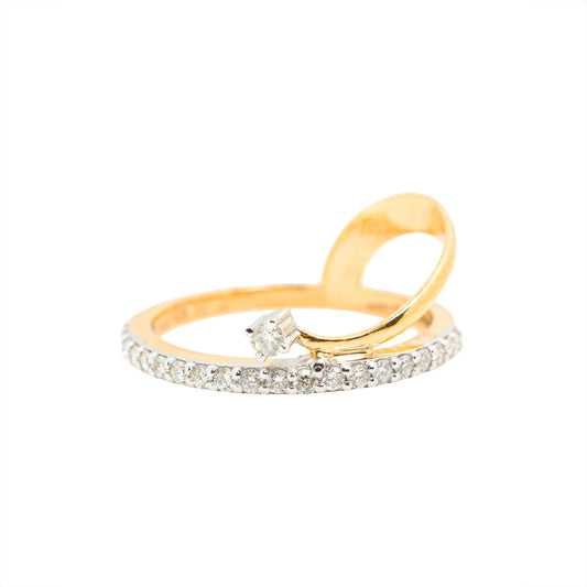 LAMARQUE-M LUNA DROP DIAMOND RING A