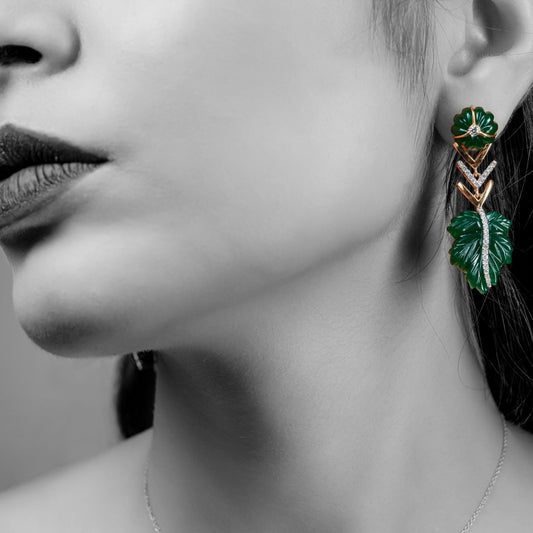 lamarquem_natural_leaf_diamond_earrings