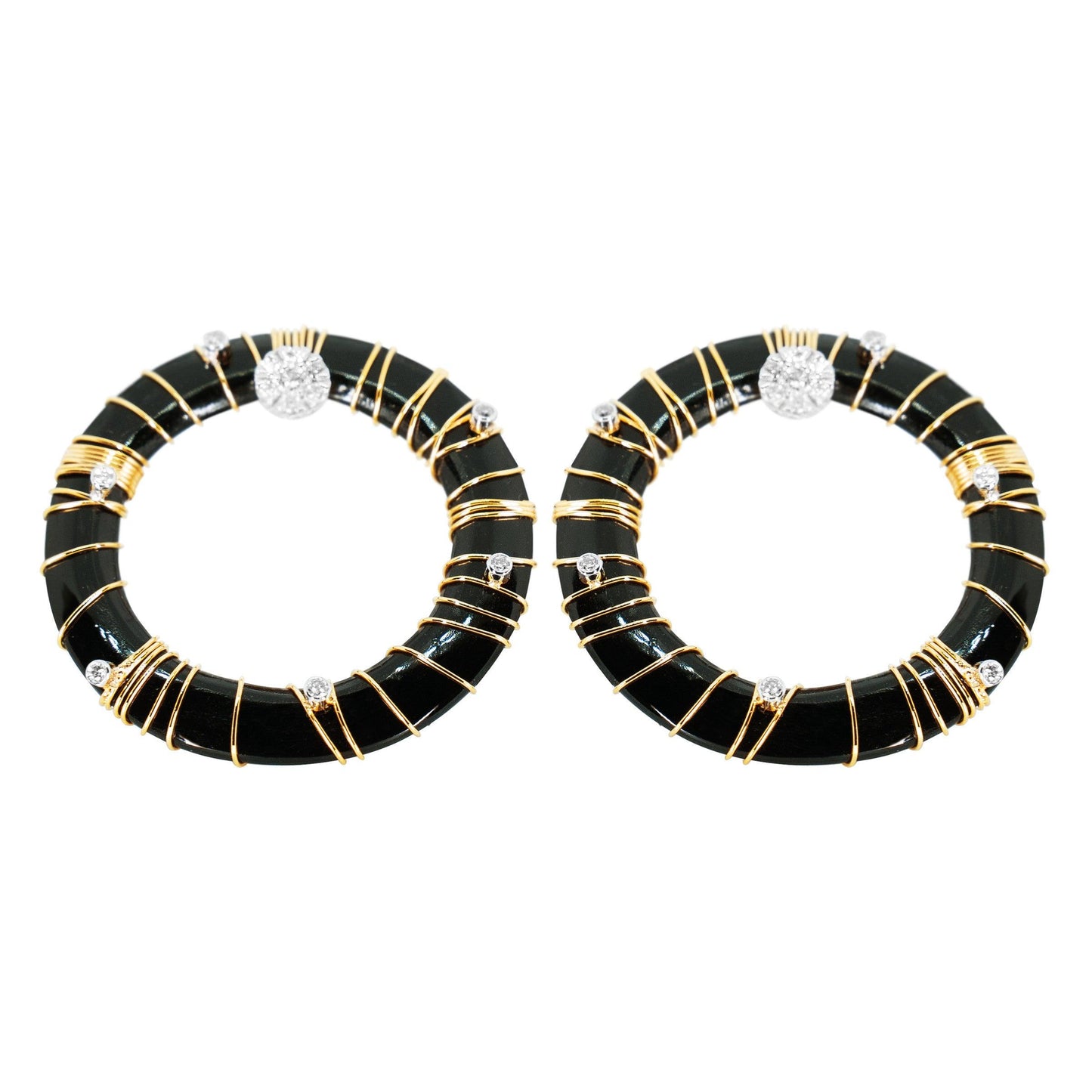 lamarquem_onyx_gold_wired_diamond_earrinng
