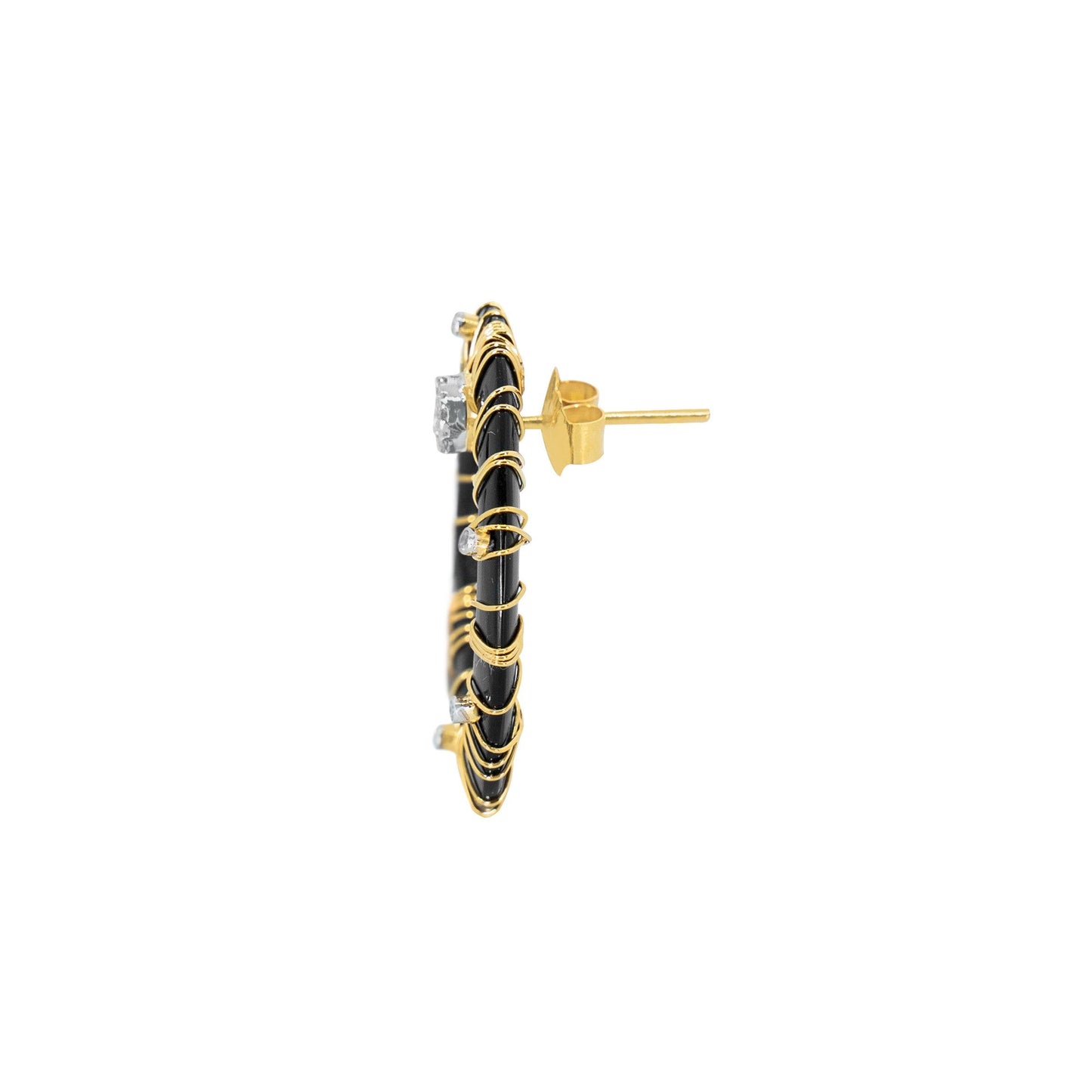 lamarquem_onyx_gold_wired_diamond_earrinng