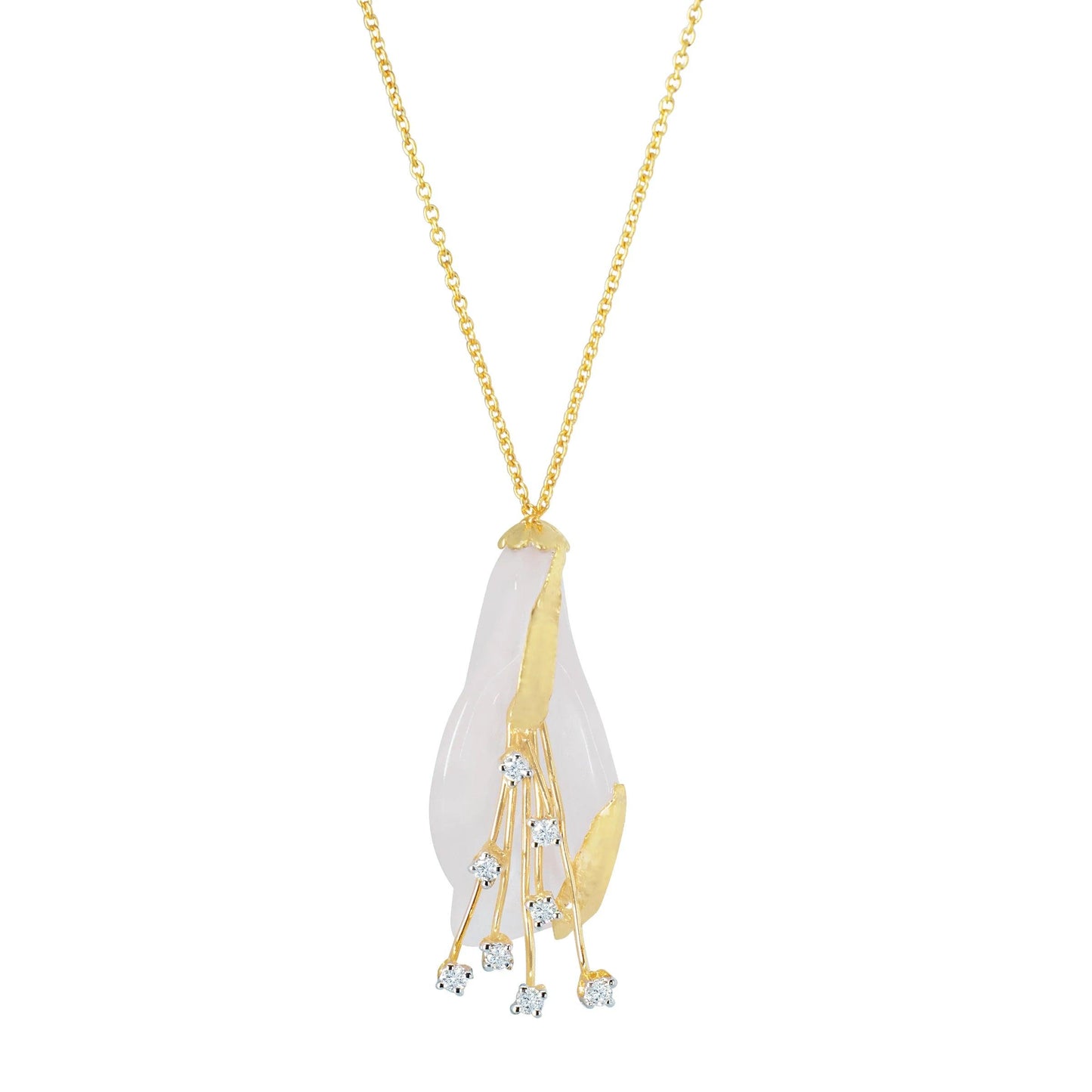 lamarquem_rose_quartz_gold_foil_diamond_pendant