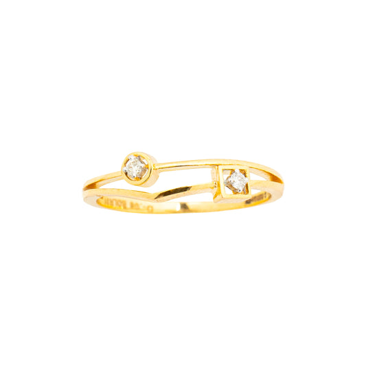 LAMARQUE-M SPARKLING ORB DIAMOND RING A