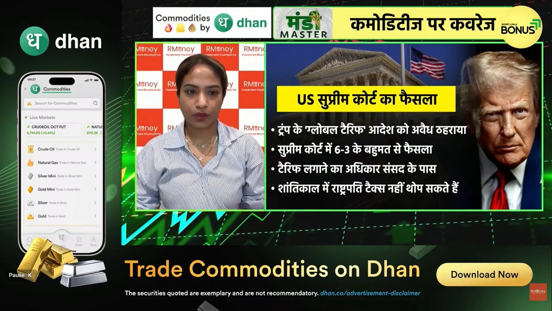 Load video: GOLD, SILVER, CRUDE ARE MOVING