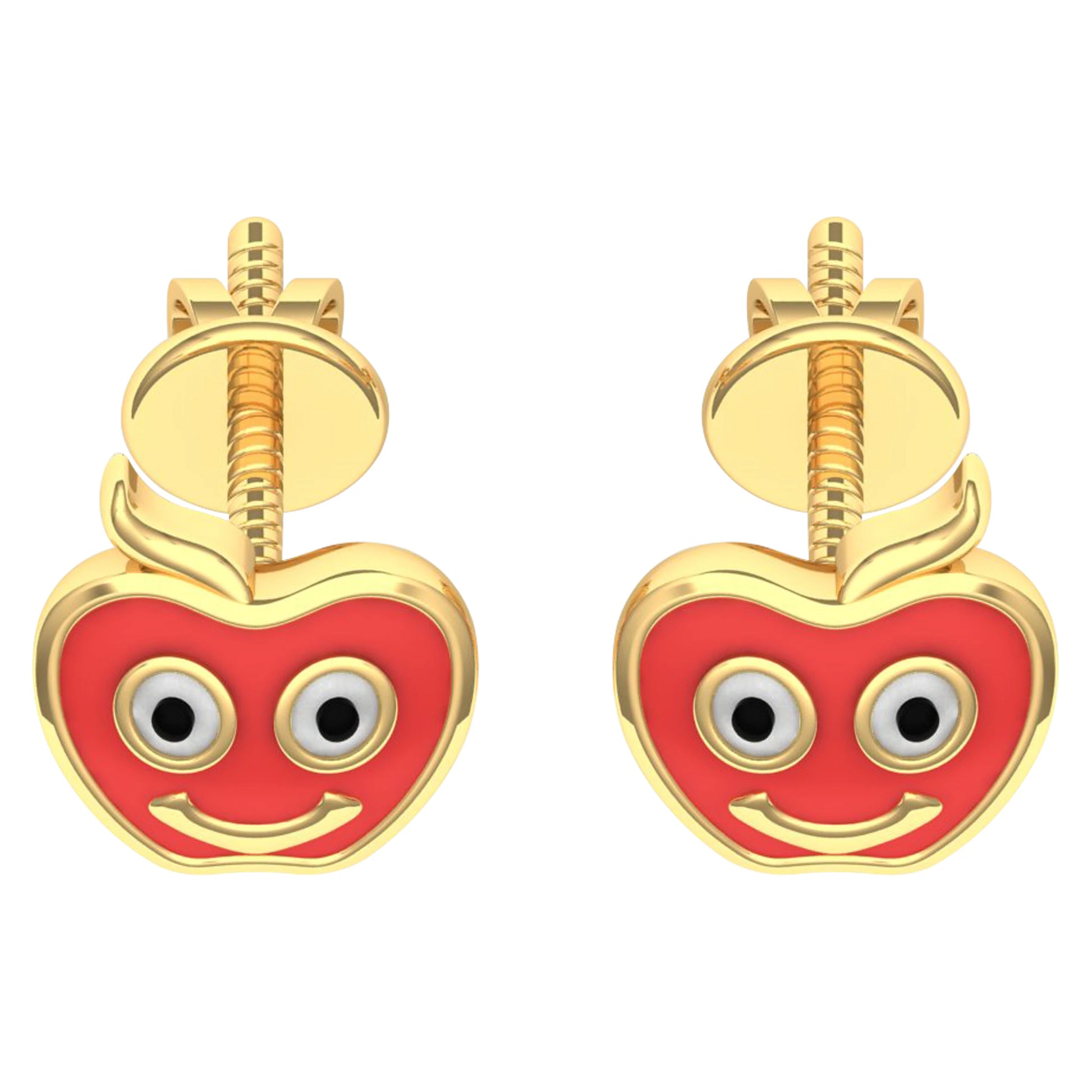 lamarquem_apple_kids_earrings