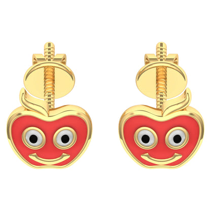 lamarquem_apple_kids_earrings