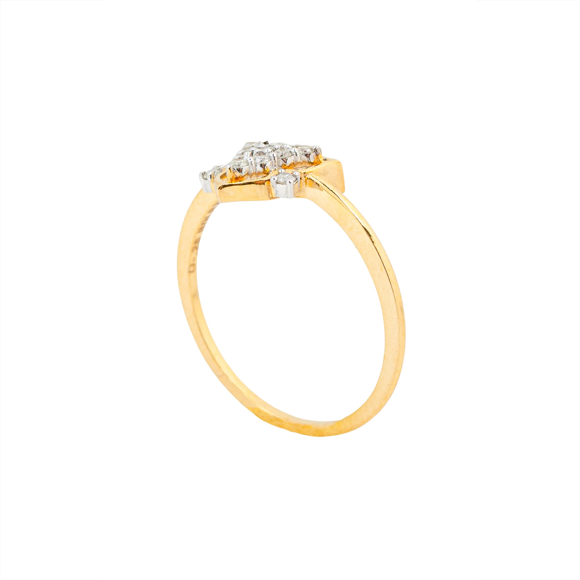 LAMARQUE-M BLOOM DIAMOND RING A