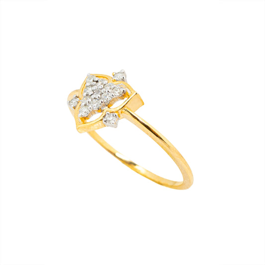 LAMARQUE-M BLOOM DIAMOND RING