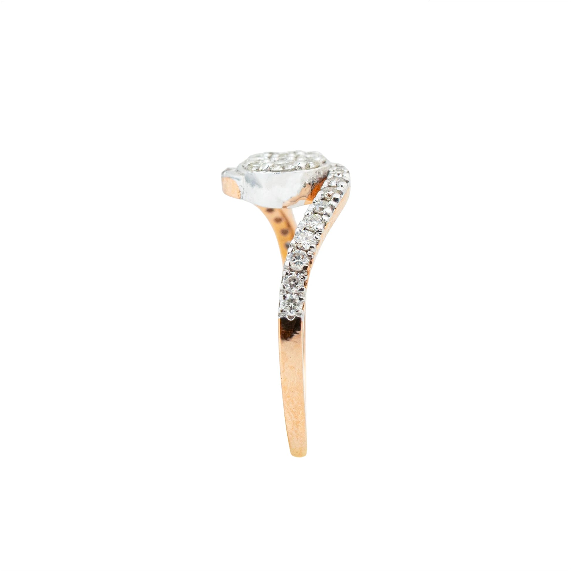 LAMARQUE-M CONTOUR DIAMOND LADIES RING B