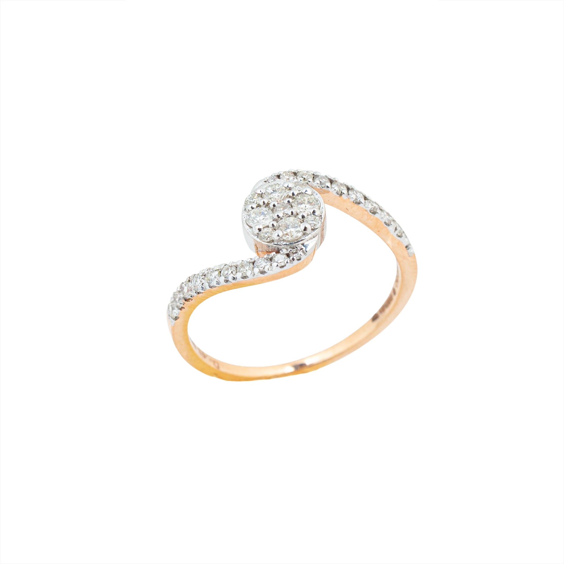 LAMARQUE-M CONTOUR DIAMOND LADIES RING