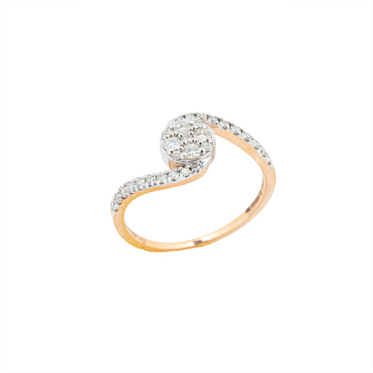 LAMARQUE-M CONTOUR DIAMOND LADIES RING