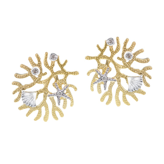 lamarquem_coral_shaped_diamond_stud_earrings