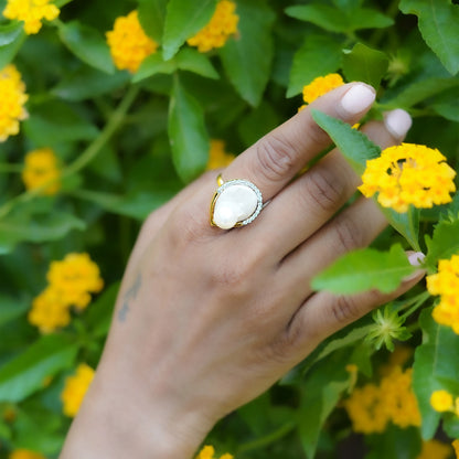 Dew Drop Diamond Ring D