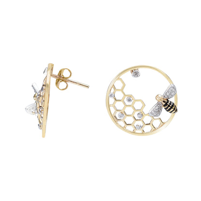 lamarquem_flying_queen_bee_diamond_earrings