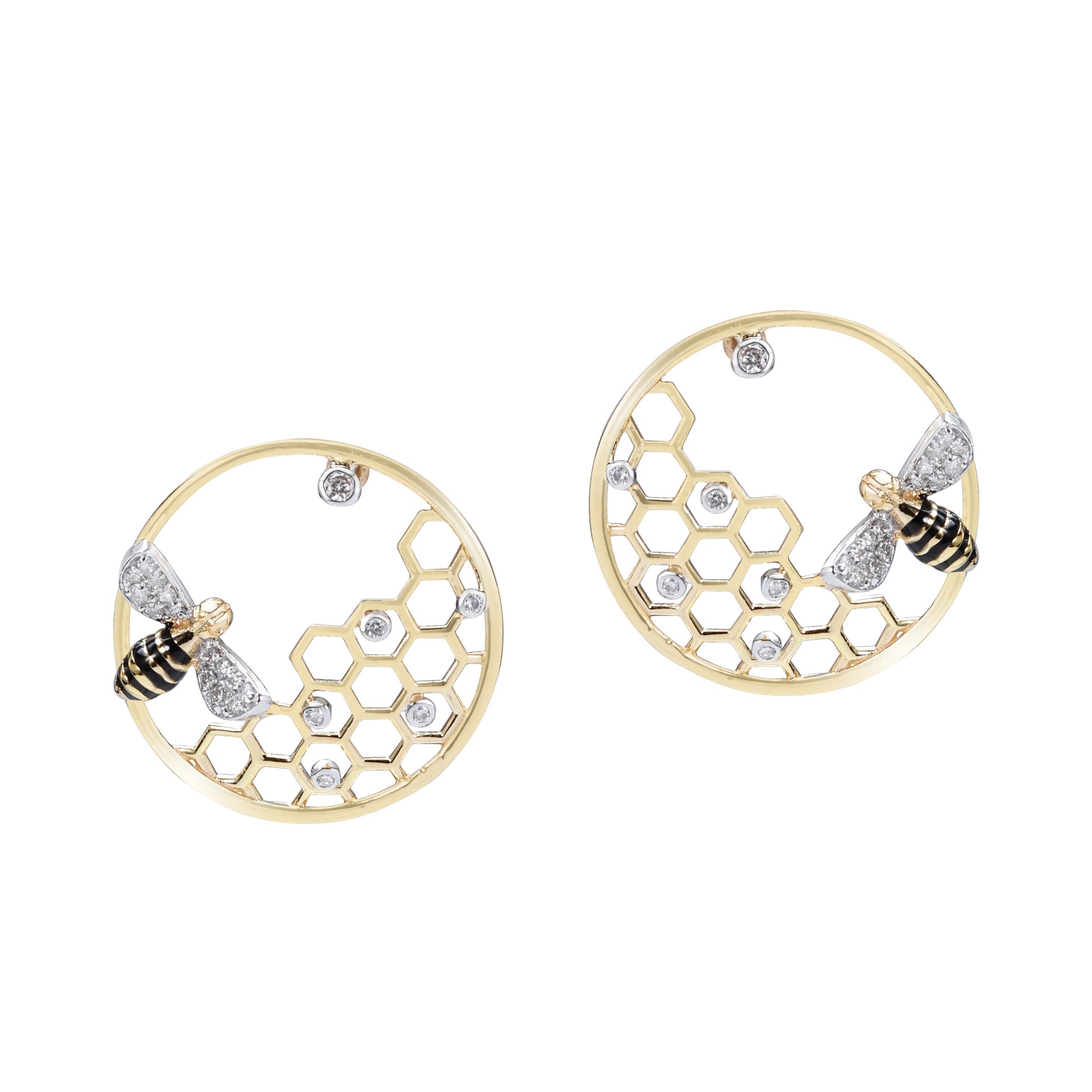 lamarquem_flying_queen_bee_diamond_earrings