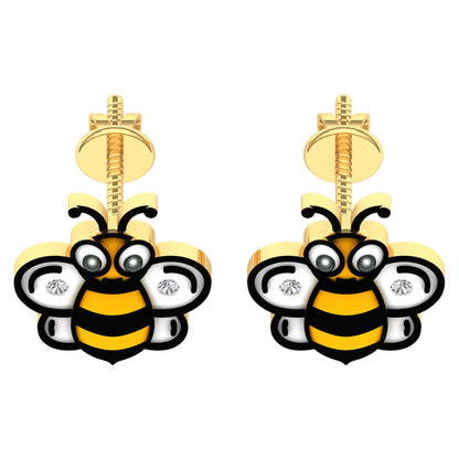 lamarquem_honeybee_kids_earrings