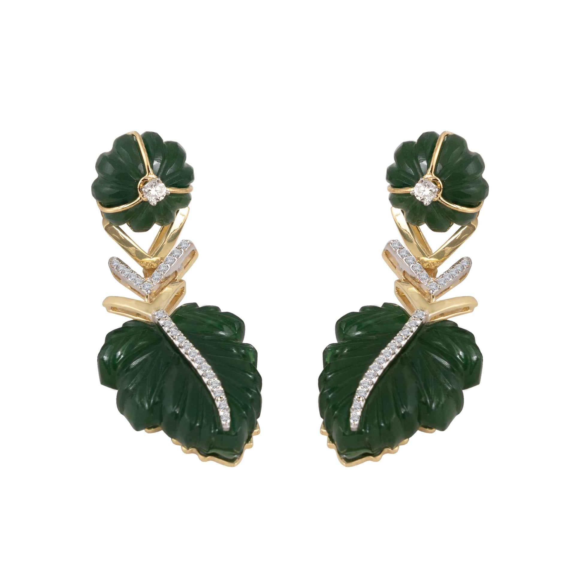 lamarquem_natural_leaf_diamond_earrings