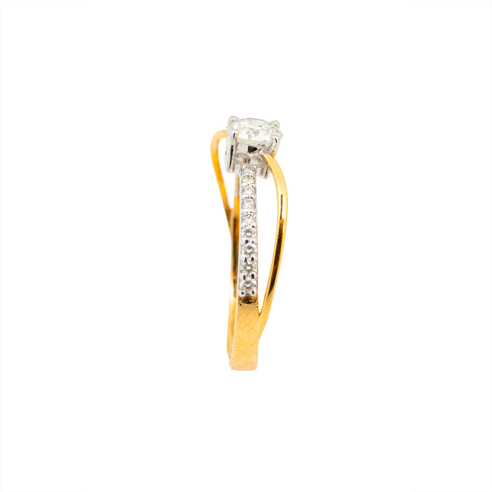 LAMARQUE-M FLORA DIAMOND RING B