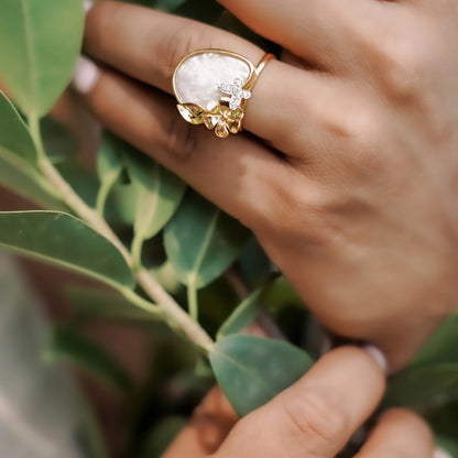 Pearl Garden Diamond Ring I