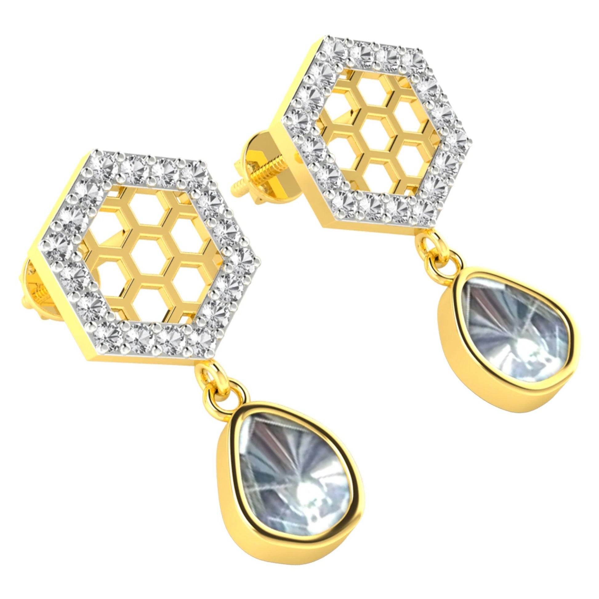 lamarquem_queen_bee_polki_diamond_earrings