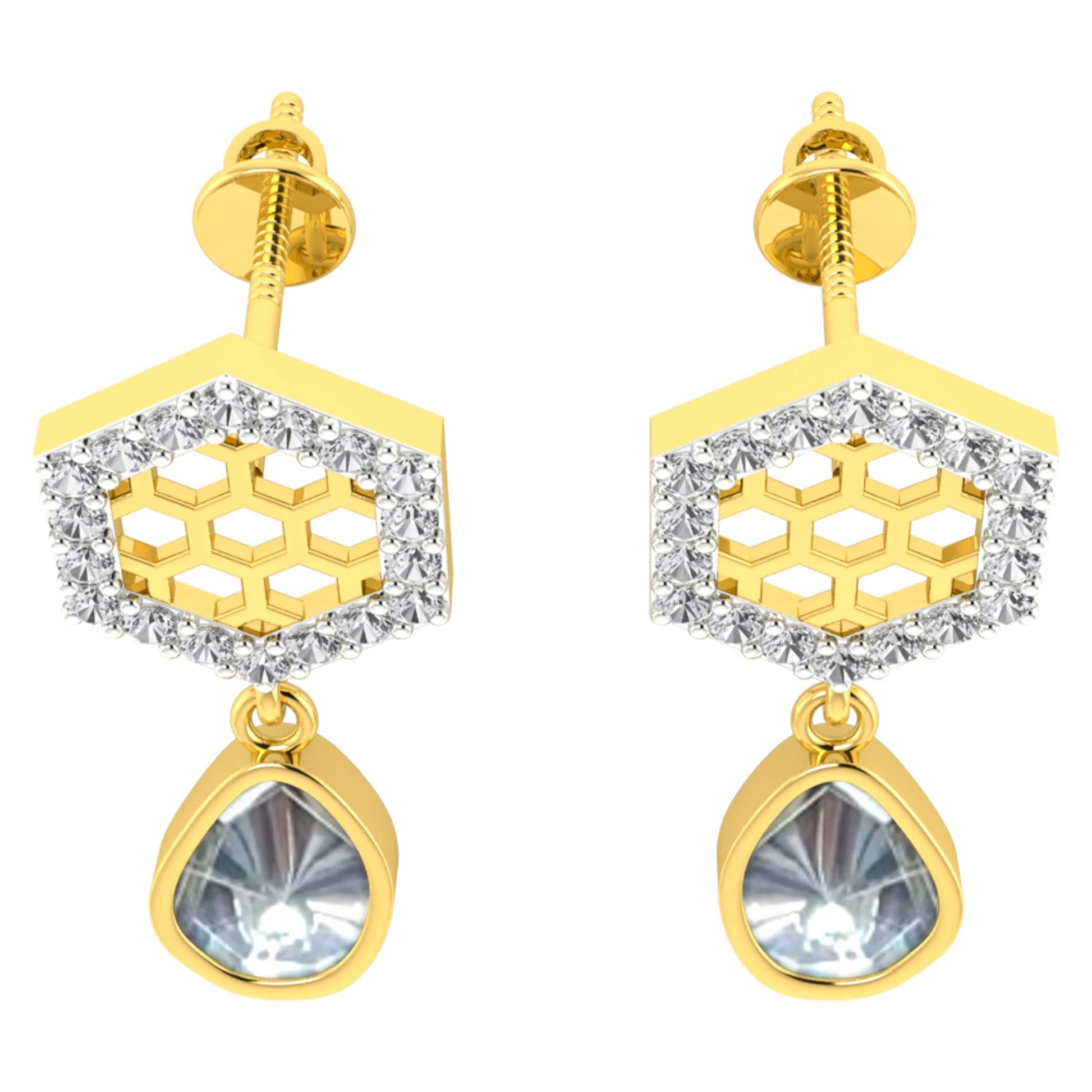 lamarquem_queen_bee_polki_diamond_earrings