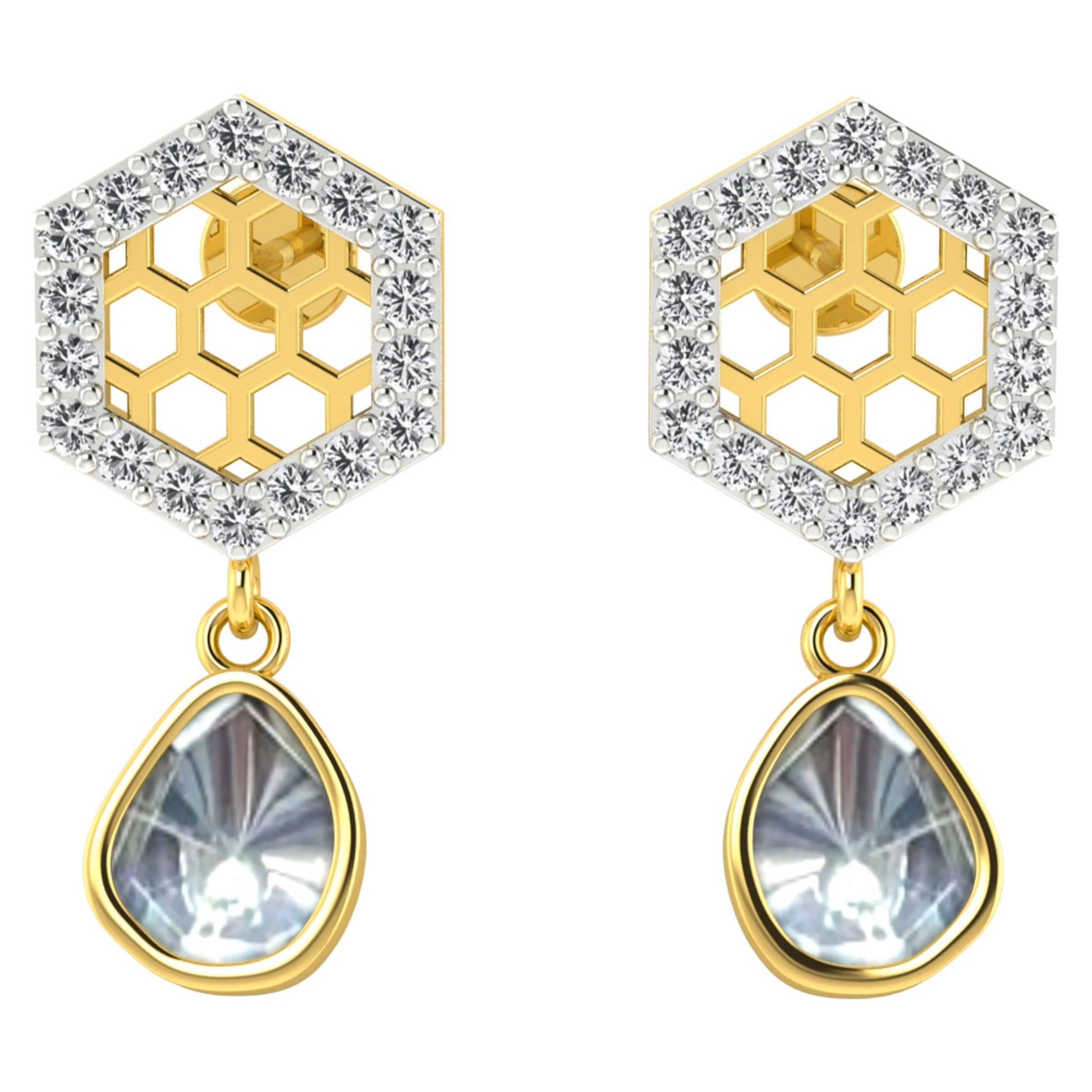 lamarquem_queen_bee_polki_diamond_earrings