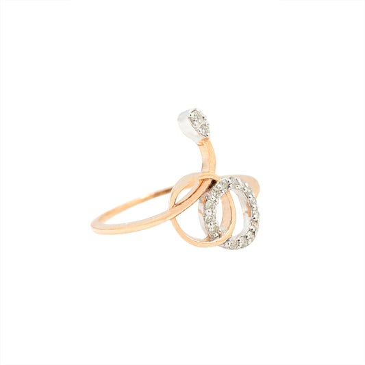 LAMARQUE-M RAINDROP DIAMOND RING