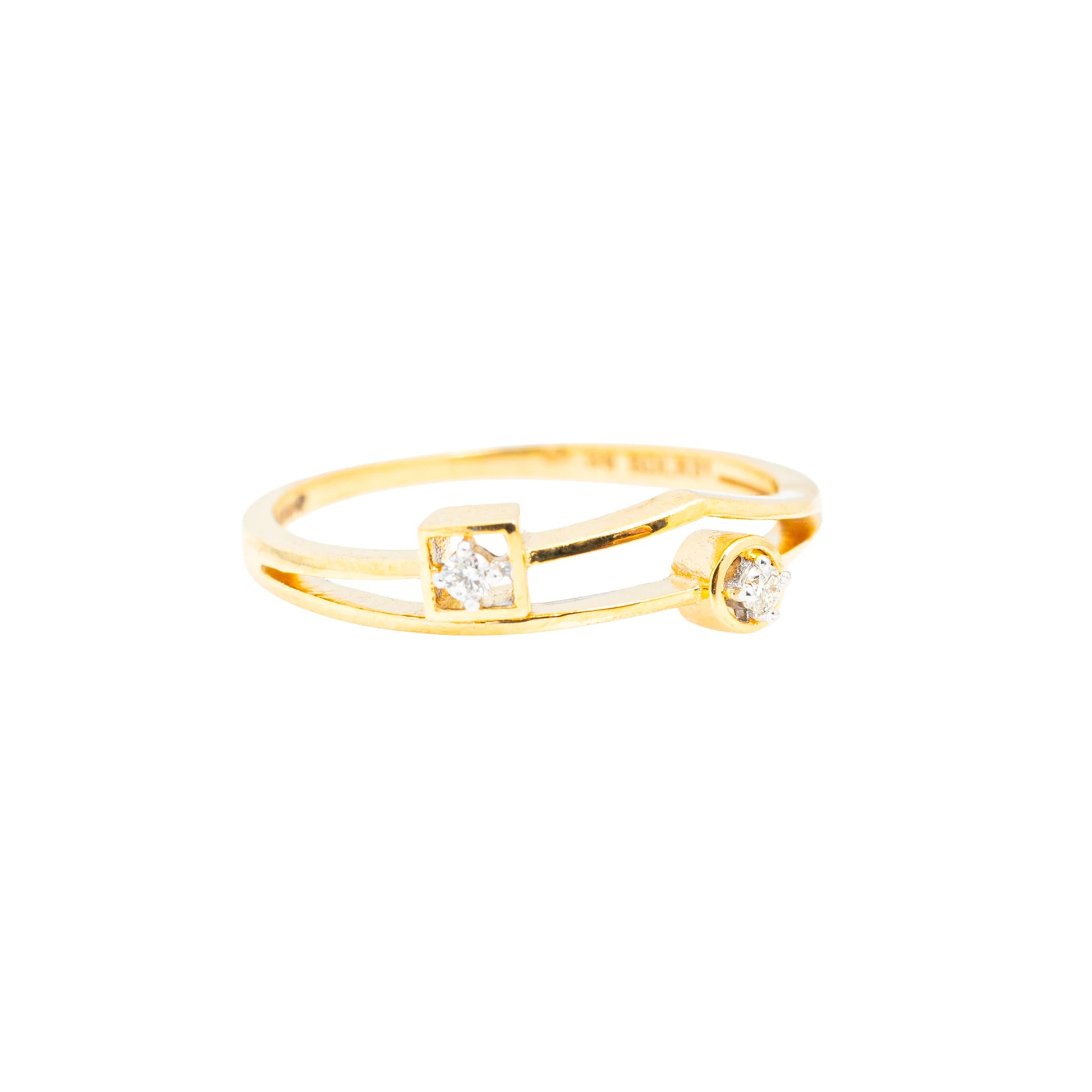 LAMARQUE-M SPARKLING ORB DIAMOND RING B