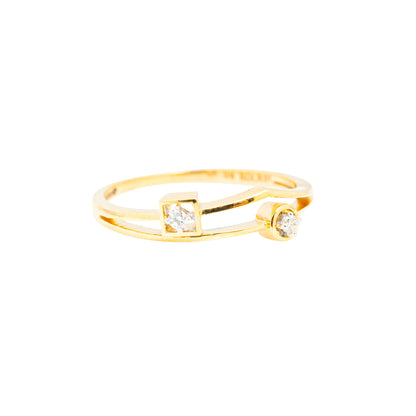 LAMARQUE-M SPARKLING ORB DIAMOND RING B