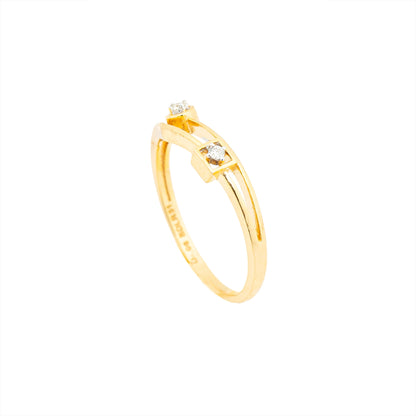 LAMARQUE-M SPARKLING ORB DIAMOND RING