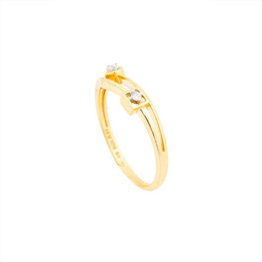 LAMARQUE-M SPARKLING ORB DIAMOND RING