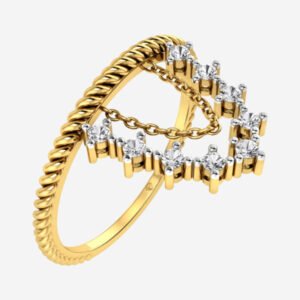 Chain of diamond Ring
