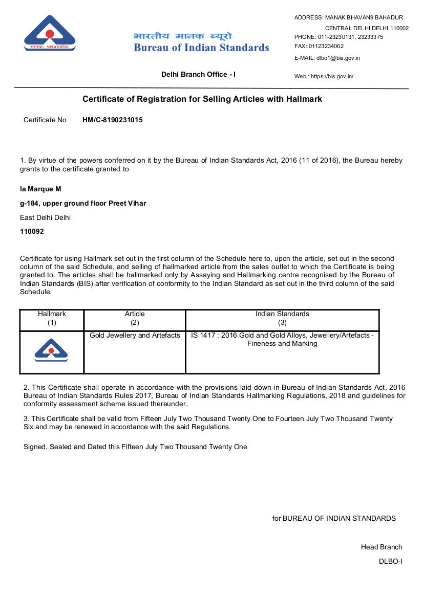 Hallmark Certification