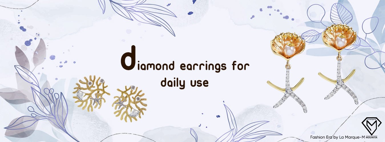 Diamond Earrings for daily use below Rs 40,000
