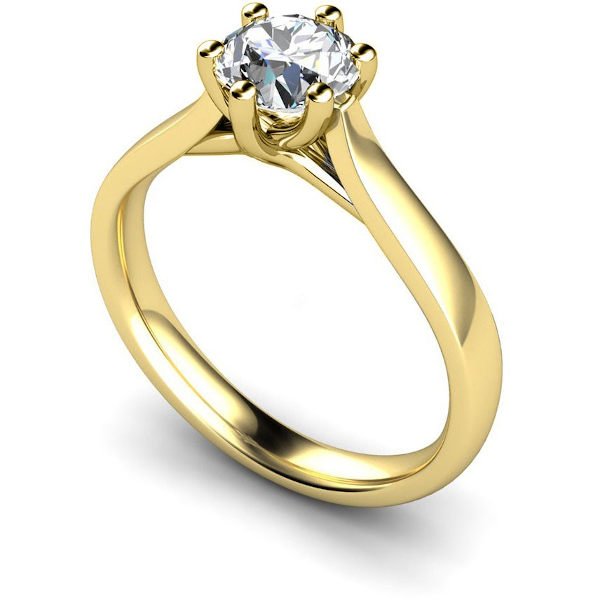 Luxury Three Stone Engagement Rings