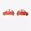 red car kids earrings new