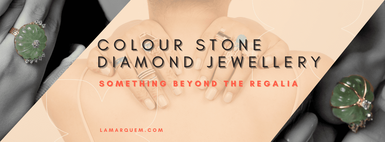 Colour Stone Diamond Jewellery